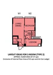 Blk 408C Northshore Residences II (Punggol), HDB 2 Rooms #542661371